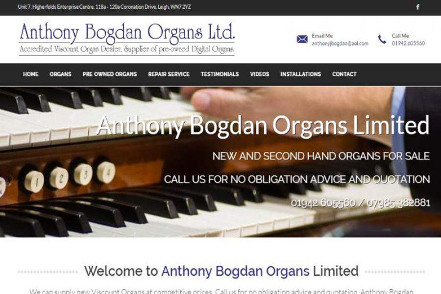 Anthony Bogdan Organs